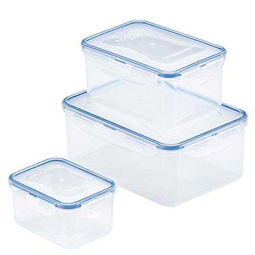 Lock & Lock Assorted Food Storage Container Set (6-Piece) - size: 6 Piece - Rectangle Set