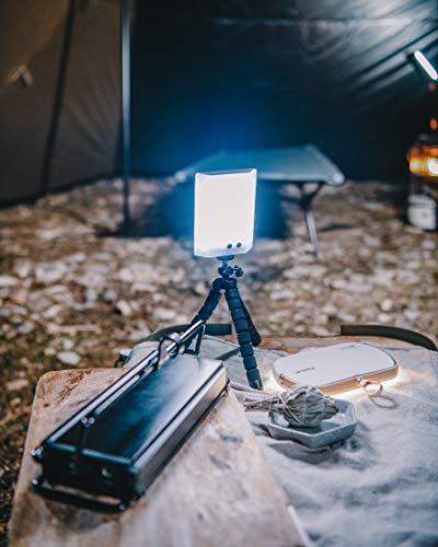 CLAYMORE 3Face Mini (Moss Green) - Lightweight and Portable LED Area Light for Outdoors, Camping, Tent, Emergency, and Industrial Use. Rechargeable Lantern with USB-C, Up to 60 Hours Battery Life. - style: Moss Green (3Face)