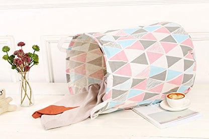 Merdes 19.7’’ Waterproof Foldable Laundry Hamper, Dirty Clothes Laundry Basket, Linen Bin Storage Organizer for Toy Collection (Triangle) - color: Triangle