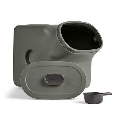 Reddy by Petco Green Airtight Food Storage Container for Dogs Large 50 lbs. - size: Large