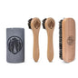 Rhino Wax - Horse Hair Brushes - Ideal for Boot or Shoe Brushes - Soft Non-Scratching Horsehair Bristles - Comfy Hard Wood Handle for Cleaning, Polishing, Shining Leather Boots or Shoes