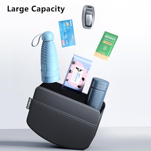 Tumecos 2Pcs Multifunctional Car Storage Box,Trash Can, Auto Door Side Organizer,Large Capacity Storage Bag,Foldable Back Seat Storage Pocket, Car Accessories Organizer Box(Style B) - style: Style B