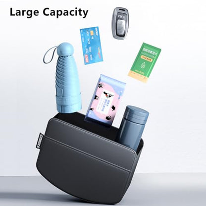 Tumecos 2Pcs Multifunctional Car Storage Box,Trash Can, Auto Door Side Organizer,Large Capacity Storage Bag,Foldable Back Seat Storage Pocket, Car Accessories Organizer Box(Style B) - style: Style B