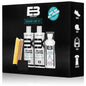 EBkicks Shoe Cleaner Kit with Bottle and Brush + 2 sponge & white touch up For For Suede, Leather, Whites, canvas and Nubuck