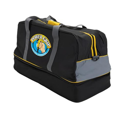 Camco Power Grip Electrical Accessory Bag with Adapter Storage Storage Duffel Secures PowerGrip Extension Cords and Accessories (55014), Black