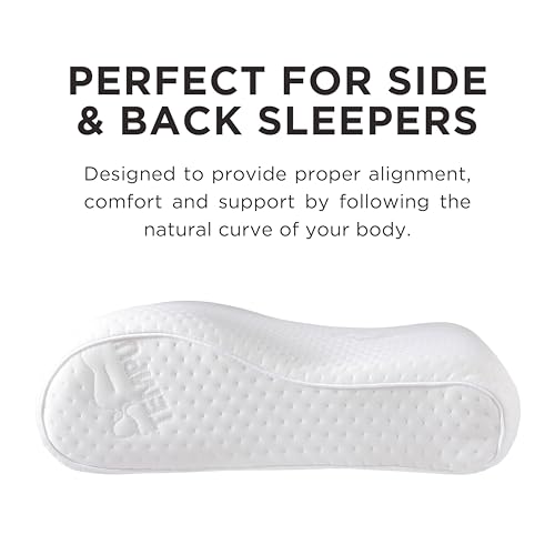 Tempur-Pedic TEMPUR-Ergo Neck Pillow, Large Profile, White - size: High Profile