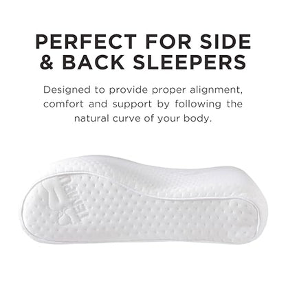 Tempur-Pedic TEMPUR Neck Pillow, Small Profile, White - size: Small Profile