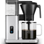 Kismile SCA-Certified 8 Cup Drip Coffee Maker, Pour Over Coffee Machine with 3s Instant Heat 197–205℉, Adjustable Flow Control, Removable Water Tank, Deep Cold Brew & 40 Min Keep Warm (Silver) - color: Silver