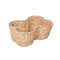 Water Hyacinth Dog Toy Basket, Bone Shaped Dog Toy Storage Basket, Pet Toys Organizer Bin, Handmade 16" x 13" x 7"