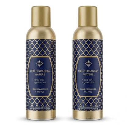 AP Fragrance Belfair Oaks Room Fragrance Air Freshener Spray - Concentrated Deodorizer, Mediterranean Waters - 2 Pack - size: 1 Count (Pack of 2)