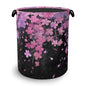 Cherry Blossoms Laundry Basket,Foldable with Handles Tote Bag Oxford Cloth for Bathroom Bedroom Dirty Clothes Storage Bucket 16" x 20.8" - color: Cherry Blossoms