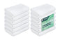 12 Pack White 100% Cotton Bath Towels, 20x40 Inches, Lightweight, Quick Drying, Commercial Grade, Gym, Salon, Spa & Hair - color: White, size: BATH TOWEL PACK OF 12 20X40