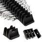 24 pcs Magnetic Modular Wrench Organizer Wrench Holder - Wrenchs Tool Organizers for Tool Drawer Storage, Wrenchs Rack with Metric SAE Labels, Tool Storage Set Holder Festival for Mechanics - style: 24 PCS