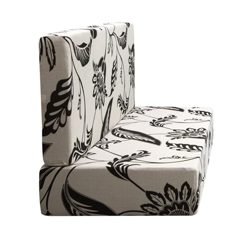 TOPCHANCES RV Dinette Cushion Covers,Stretch Camper Cushions Cover Replacement Bench Cushion Cover Washable Loveseat Slipcovers for Travel Trailer Couch (Pattern 8) - color: Pattern 8