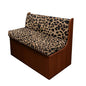 Leopard Print RV Dinette Cushion Covers,Camper Cushion Slipcovers Replacement Sofa Cushions Washable Slipcovers for Travel Trailer Couch Camper Moving Protector - color: Leopard Print