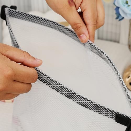 1pcs Waterproof Storage Bag Swimming Bathroom, Large Capacity Drawstring, Men's and Women's Outdoor Toiletries Bag (White 27 * 11.5 * 23.5cm) - color: White 27*11.5*23.5cm