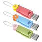 3 in 1 Cup Lid Gap Cleaning Brush Set, Multifunctional Bottle Cleaning Brush, Cup Lid Gap Cleaner, Home Kitchen Crevice Brush Tools(Multicolor) - color: Multicolor