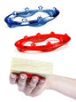 SoapStandle Bar Soap Gripper | No Goo or Mess Soap Holder for Bath and Showers | Non Slip Quick Dry Bar Soap Holder | Bathroom Accessories, Red and Blue - 2-Pack - color: Red/Blue