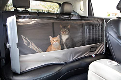 SPORT PET Large Pop Open Kennel, Portable Cat Cage Kennel, Waterproof Pet bed, Travel Litter Collection - color: Large Pop-Up Crate (Gray)