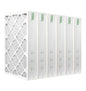 Mann+Hummel 16x25x4 MERV 8 Pleated HVAC AC Furnace Air Filters. Case of 6. (Exact Size: 15.5 x 24.5 x 3.75 Inches) - style: 16 x 25 x 4