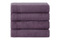 Ozdilek 4-Piece Bath Towels, 27x54, 100% Turkish Cotton, Luxury Quick Dry, Extra Large, Fade-Resistant, Eco-Friendly, Spa Towel, Comfortable (Orchid Purple) - color: Orchid Purple