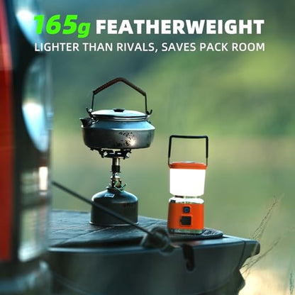 Allspark LED Camping Lantern Rechargeable,1500LM 4 Light Modes Magnetic Camping Lights,Bright Portable Home Lantern, IPX4 Waterproof Tent Lights for Hiking,Power Outages,Emergency,Hurricane(White)