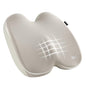 Skechers Seat Cushion, Ergonomic Memory Foam Cushion for Long Sitting Hours on Office & Home Chair, Car Seat Cushion for Sciatica, Coccyx Cushion,Beige - color: Beige