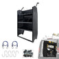 Cargo Van Shelving Storage System Low/Mid/High Roof Steel Van Shelves Fit for Ford Transit,GMC,NV,Chevy Express, Promaster,Sprinter and Metris,32" W x 46" H x 13" D - size: 32" W x 46" H x 13" D