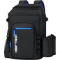 Heytrip Backpack Cooler 36/54 Cans, Insulated Portable Large Leakproof Waterproof Cooler Bag, 20 Hours Cold Retention for Lunch Camping Travel Beach Picnic - color: Black - 36 Cans with 2 Pouches