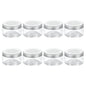 HARFINGTON 8 Pcs Empty Scent Beads Storage Container 3.4oz/100ml Air Freshener Tins Round Refillable Spice Containers Plastic Jars Sample for Travel Storage - size: 100ml