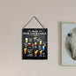 wall-pediments MP 482 Classic Rum Cocktails Guide Plaque, 6.7 x 10 Inches Home Bar Decor - color: Generic 9967