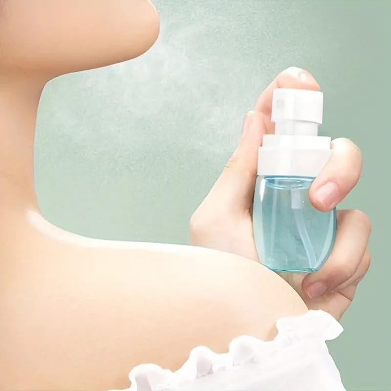 3pcs Portable Mini Spray Bottle for Face Moisturizing and Travel, Mixing