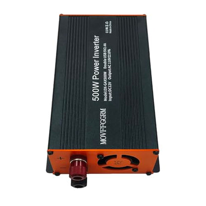 500W Power Inverter Modified Sine Wave for Vehicles,DC 12V to 110V 120V New Black - size: 500W
