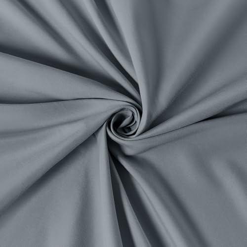 VACVELT Cot Fitted Sheet, 31 x 75 Inch Silver Grey Cot Sheets, Ultra Soft and Breathable Microfiber Bed Cover Snug Fit for Narrow Twin/RV Bunk/Camper Bunk/Guest Beds/Trifold Mattress - color: Silver Grey