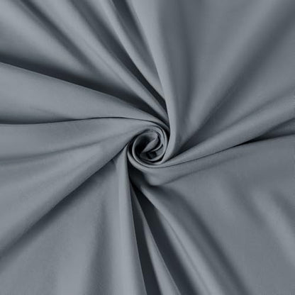 VACVELT Cot Fitted Sheet, 31 x 75 Inch Silver Grey Cot Sheets, Ultra Soft and Breathable Microfiber Bed Cover Snug Fit for Narrow Twin/RV Bunk/Camper Bunk/Guest Beds/Trifold Mattress - color: Silver Grey