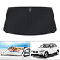 KUST Windshield Sun Shade for BMW X1 E84 Accessories 2011 2012 2013 2014 2015 Custom Fit Sunshade Foldable Sun Visor Protector Blocks UV Rays Keep Your Car Cooler - size: FOR | BMW X1 E84 2011-2015
