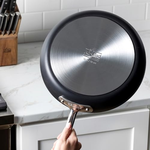 All-Clad HA1 Expert Hard Anodized Nonstick Cookware Set (10 Piece) Pots, Frying Pans, Dishwasher-Safe, Oven-Safe Up to 500°F Compatible with All Stovetops (Gas, Electric & Induction) - Black - size: 13 Piece Set