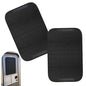 2PCS RV Door Window Shade Cover, Sunproof & Thermal Insulation Door Cover, Windbreak Vehicle Sunshade Privacy Window for Campers, Travel Trailer, Motorhomes, for Traveling, Camping (Black)