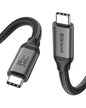 Silkland Long USB C Monitor Display Cable 15FT[4K@144Hz/60Hz 8K@30Hz], USB C 3.2 Gen 2x2 Video Cable, 20Gbps Data Transfer, 240W PD Charging, Compatible with iPhone 16, MacBook Pro, iPad - size: 15 Feet