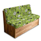 Green Shamrock Pattern 2 Pack RV Dinette Cushion Covers Breathable Camper Cushion Slipcover Replacement Non-Slip St. Patrick's Day Accessories for RV Camper Car Bench - color: Green Shamrock