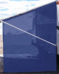 Tentproinc RV Awning Side Sun Shade Screen 9'X7' Mesh Sunshade for Motorhome Camping Trailer Awning Sunscreen Screenshade Block UV Glare Sunblocker - 3 Year Warranty (Navy Blue) - color: Navy Blue