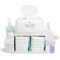 Munchkin® Diaper Change Organizer, Green/white - size: 14 Piece Set