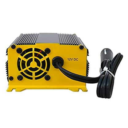 Go Power GP-225HD Heavy-Duty Modified Sine Wave Power Inverter, 225 Watt, 12V Input, Dual AC Outlets, Compact and Portable Solution for Small Electronics, Travel, and Outdoor Use - size: 225 Watt