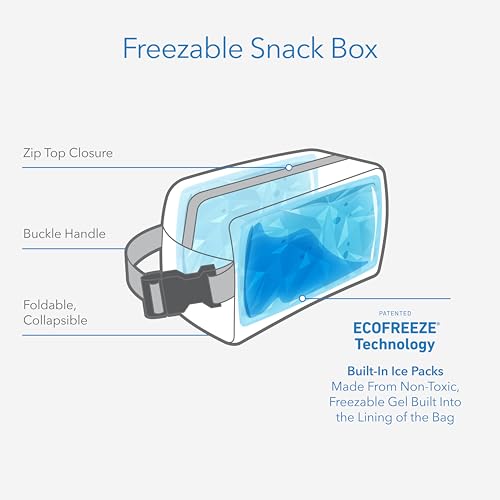 Packit, Box Snack Freezable Striped Bolts - color: Striped Bolts