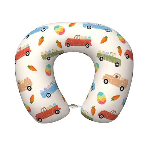 Vintage Car Harvest Travel Pillow Comfortable Soft Memory Foam Neck Pillow for Travel Airplane Driving Office - color: Color-5
