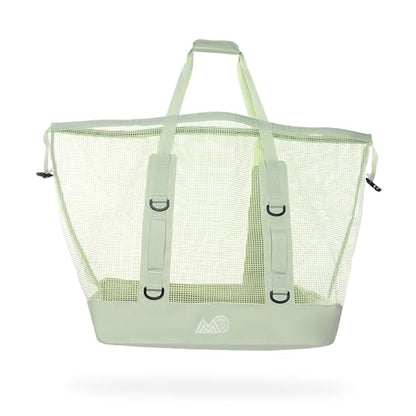 MISSION Boat Gear CASSI Heavy-Duty Outdoor Tote and Waterproof Marine-Grade Mesh Boat Bags - color: Sage, size: 170 Liter