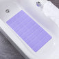 Webos Foldable Non Slip Silicon Bath Mat Bathtub mat Shower mats no Suction Cups for Textured Tub and Reglazed Tub(Foldable-Purple, 28-inch x 14-inch) - color: Foldable-purple