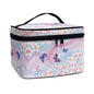Flashideas Cherry Blossom Make Up Bag Zipper Makeup Organizer Large Capacity Travel Toiletry Bag Easy to Take Can Hold Makeup Brushes Skincare for Cosmetics Vertical Storage - color: Cherry Blossom 1