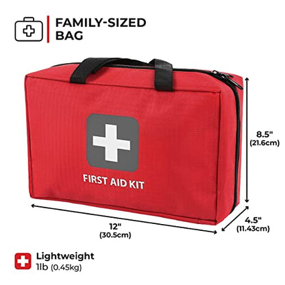 Thrive 291 Piece First Aid Kit - Multipack - style: 2 Pack - 291 Piece - Red