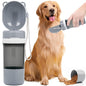 Pet Water Bottle Leak Proof Portable - Dog Water Dispenser with Drinking Bowl, Puppy Travel Accessories for Outdoor Walking, Hiking, Running - size: 400 ML